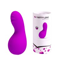 Лиловый клиторальный вибратор Gourd