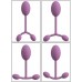 Сиреневый тренажер мыщц тазового дна Vaginal Trainer