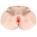 Мастурбатор-полуторс с двойным слоем материала Jenny Onahole Real Vagina
