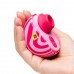 Розовый бесконтактный клиторальный стимулятор Romp Spin