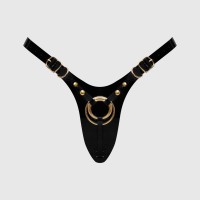 Черный пояс для фиксации насадок Strap-On-Me Leatherette Harness Fabulous Черный пояс для фиксации насадок Strap-On-Me Leatherette Harness Fabulous