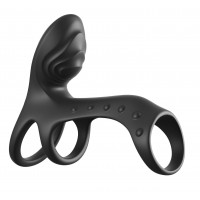 Черная насадка на пенис Ultimate Couples Cage Pro Черная насадка на пенис Ultimate Couples Cage Pro