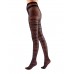 Стильные колготки с рисунком в виде сети паука