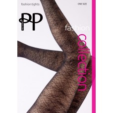 Стильные колготки с рисунком в виде сети паука