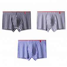 Набор из 3 мужских трусов-боксеров в клетку Набор из 3 мужских трусов-боксеров в клетку