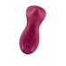 Бордовый вибратор с движущимся шариком Exciterrr