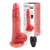 Телесный вибратор-реалистик с имитацией семяизвержения - 26 см.