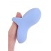 Голубой сенсорный вибромассажёр на палец Fuzu Sensa