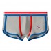 Набор из 3 мужских трусов-боксеров с контрастной отделкой