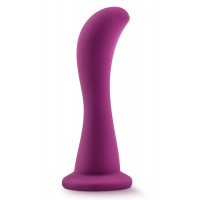 Лиловый изогнутый стимулятор Bellatrix - 15,8 см.