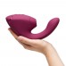 Малиновый двойной стимулятор Womanizer Next Duo