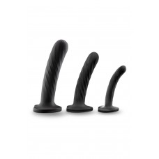 Набор из 3 стимуляторов со спиралевидным рельефом Twist Kit Набор из 3 стимуляторов со спиралевидным рельефом Twist Kit