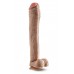 Реалистичный фаллоимитатор-гигант Mr. Ed - 33 см.