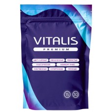 Супертонкие презервативы VITALIS Premium Super Thin - 15 шт.