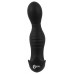 Черная анальная пробка с вибрацией, вращением и пультом ДУ RC Butt Plug with 2 Functions