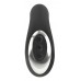 Черная анальная вибропробка с функцией расширения RC Butt Plug with 3 functions