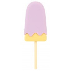 Сиреневый мини-вибратор в форме пломбира Vibrating Popsicle