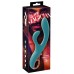 Бирюзовый вибратор-кролик The Magician Rabbit Vibrator - 22,5 см.