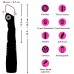 Черный вибратор с поступательными движениями G and P-Spot Thrusting Vibrator - 23 см. Черный вибратор с поступательными движениями G and P-Spot Thrusting Vibrator - 23 см.