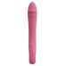 Розовый тонкий вибратор для точки G Slim G-Spot Rose - 21,4 см.