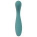 Бирюзовый вибратор для точки G The Magician G-Spot Vibrator - 19 см.