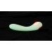 Люминесцентный вибратор для точки G Glow in the dark G-Spot - 17,9 см.