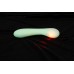 Люминесцентный вибратор для точки G Glow in the dark G-Spot - 17,9 см.