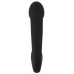 Черный силиконовый вибратор G & P-Spot Vibrator - 16,8 см.