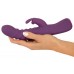 Фиолетовый вибратор-кролик 2 Function Rabbit Vibrator - 23,7 см.