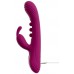Лиловый вибратор-кролик 2 Function Vibrator Squirting - 22,5 см.