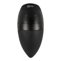 Черный мастурбатор с гибкими крылышками