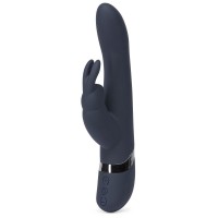 Тёмно-синий вибратор Oh My USB Rechargeable Rabbit Vibrator - 25,4 см. Тёмно-синий вибратор Oh My USB Rechargeable Rabbit Vibrator - 25,4 см.