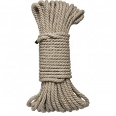 Бондажная пеньковая верёвка Kink Bind & Tie Hemp Bondage Rope 50 Ft - 15 м.