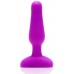 Анальная вибропробка NOVICE REMOTE CONTROL PLUG FUCHSIA - 10,2 см.