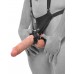 Страпон-система с телесной насадкой 10  Hollow Strap-On Suspender System - 25 см.