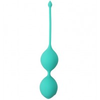 Зеленые вагинальные шарики SEE YOU IN BLOOM DUO BALLS 36MM