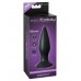 Чёрная малая анальная вибропробка Small Rechargeable Anal Plug - 10,9 см.