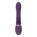 Фиолетовый вибромассажер-кролик Tani - 21,5 см.