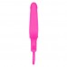 Розовая силиконовая пробка с прорезью Silicone Groove Probe - 10,25 см.