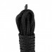 Черная веревка для бондажа Easytoys Bondage Rope - 5 м.