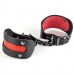 Чёрные наручники с красной вставкой «Пятница»