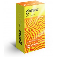 Ароматизированные презервативы Ganzo Juice - 12 шт.