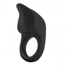 Черное эрекционное кольцо с вибрацией Vibrating Susanna