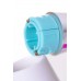 Розовый силиконовый вибратор с клиторальным стимулятором A-Toys Mady - 20,4 см.