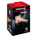 Полый страпон с вибрацией Vibrating Strap-On Sleeve - 17,5 см.