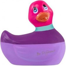 Вибратор-уточка Big Teaze Toys I Rub My Duckie 2.0, разноцветный E29010 (жен. вибратор)