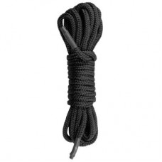 Веревка для связывания Easytoys Black Bondage Rope, 5м, черная ET247BLK