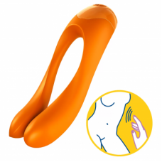 Многофункциональный вибратор Satisfyer Candy Cane (orange)   Оранжевый, J2018-121-1