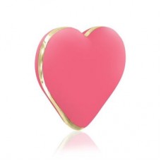 Вибратор Rianne S Heart Vibe, коралловый E26356 (жен. вибратор)