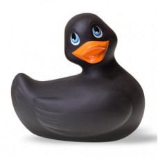 Вибратор-уточка Big Teaze Toys I Rub My Duckie Classic, черный E21822 (жен. вибратор)